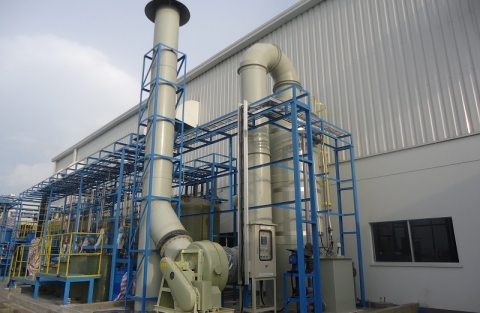 Water treatment systems in industrial parks