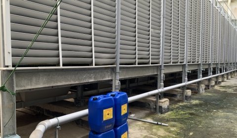 Hóa chất xử lý nước cho Tháp giải nhiệt (Cooling tower)