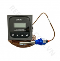 Đồng hồ đo độ dẫn EC/TDS/Điện trở suất Mặt vuông cao cấp- ROC. 