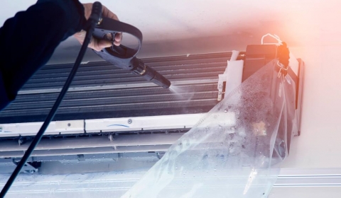 Hướng dẫn vệ sinh tẩy rửa dàn lạnh điều hòa bằng A400 Coil Kleen