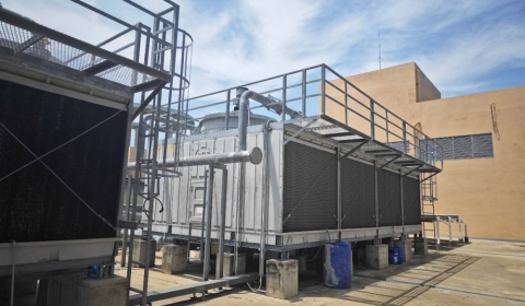 Lắp Đặt Hệ Thống Làm Mềm Nước Tháp Giải Nhiệt (Cooling Tower)