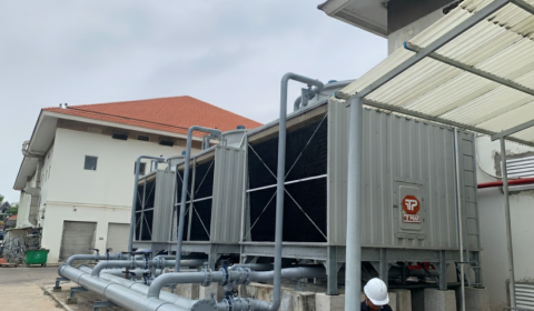 Xử lý nước tháp giải nhiệt, chiller hệ thống điều hòa không khí