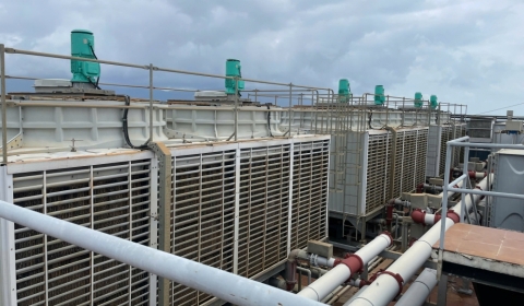 Dịch vụ xử lý nước Tháp giải nhiệt - Cooling tower tại Đà Nẵng