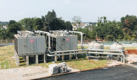 Nguyên nhân và giải pháp xử lý cáu cặn, ăn mòn cho Tháp giải nhiệt Nguyên nhân và giải pháp xử lý cáu cặn, ăn mòn cho Tháp giải nhiệt