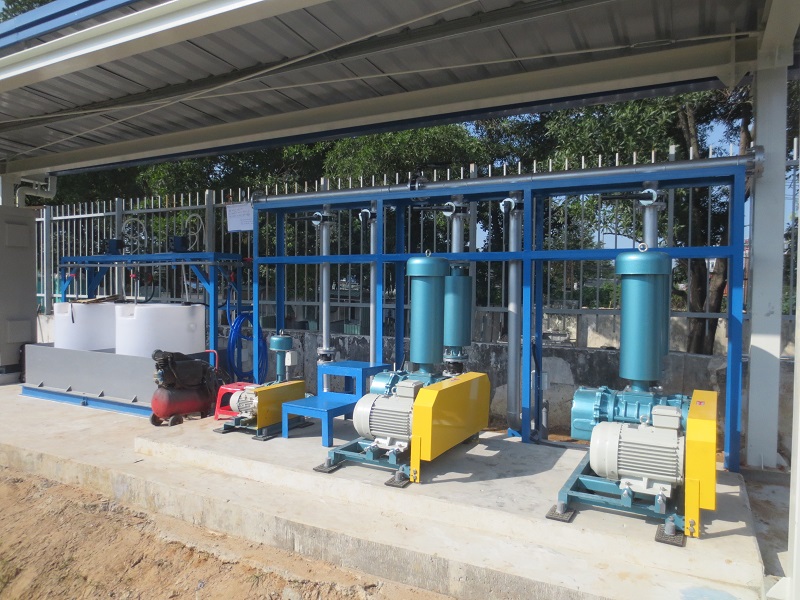 Water treatment systems in industrial parks 0