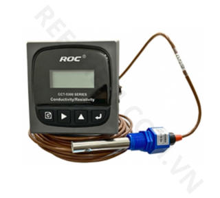 Đồng hồ đo độ dẫn EC/TDS/Điện trở suất Mặt vuông cao cấp-ROC. Đồng hồ đo độ dẫn EC/TDS/Điện trở suất Mặt vuông cao cấp-ROC.